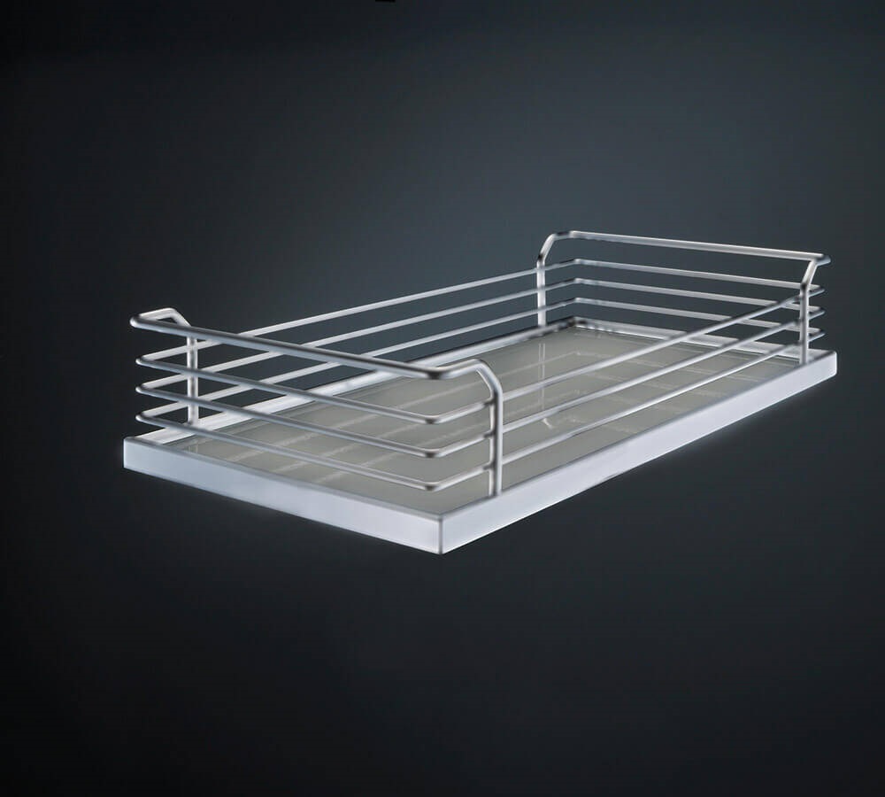 Комплект полок, Волшебный угол 450-600 мм, Арена КЛАССИК, 4 шт, цвет ТИТАН Kessebohmer | официальный магазин