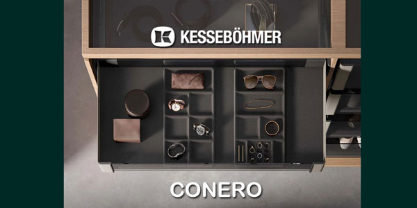 Conero - идеальное хранение аксессуаров Kessebohmer в Томске