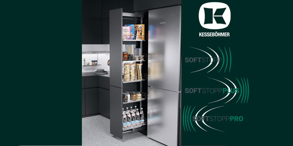 SoftStopp — для плавной остановки, бесшумного закрытия и открытия Kessebohmer в Томске