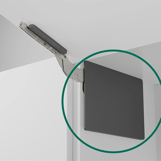 Крышка декоративная левая и правая ФриСлим Флап, АНТРАЦИТ