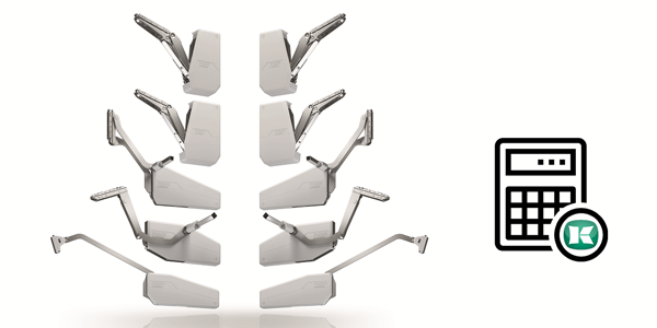 Калькулятор подбора подъемных механизмов Kesseböhmer усовершенствован Kessebohmer в Томске