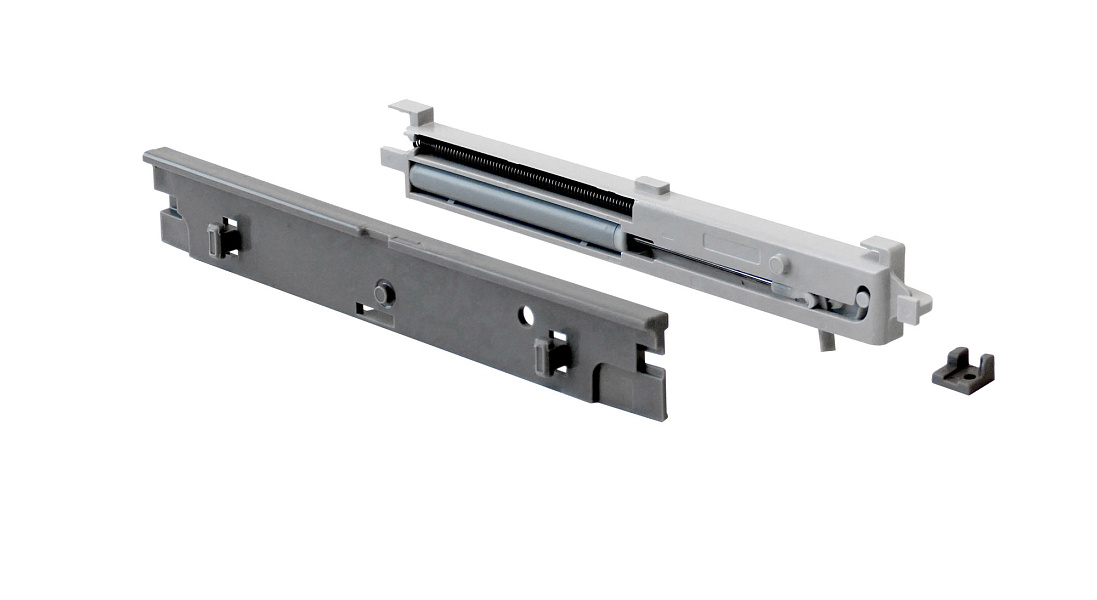 Доводчик на выдвижение 1 шт для ЧВ, Диспенса 90°, цвет СЕРЫЙ Kessebohmer | официальный магазин