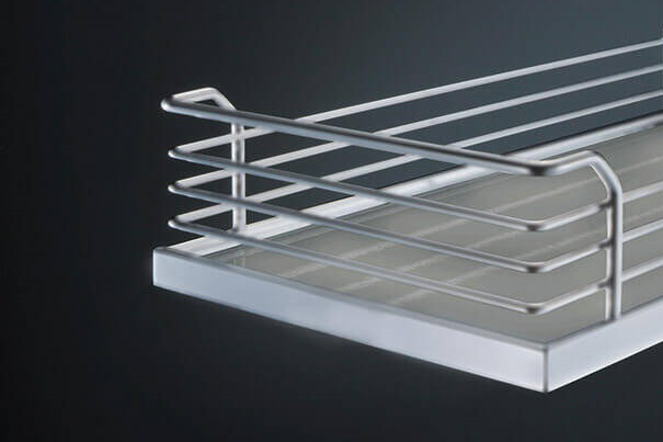 Полка 1 шт, Комфорт II 200 мм, Арена КЛАССИК, 110x470x88 мм, цвет ТИТАН Kessebohmer | официальный магазин