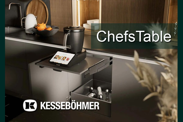 ChefsTable — революционный поворотный стол для современной кухни Kessebohmer в Томске ChefsTable — революционный поворотный стол для современной кухни Kessebohmer в Томске