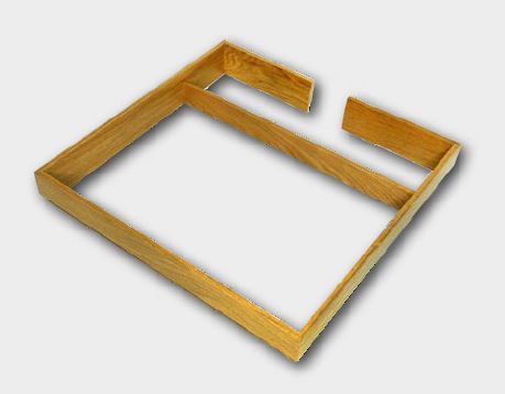 Рамка без дна, Конвой Премио, СЕЛЕКТ, 480x470x66 мм, 1 шт, цвет ДУБ натуральный Kessebohmer | официальный магазин