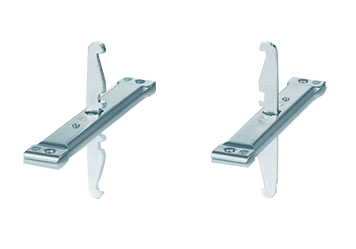 Крепление 1 уп (2 шт) к фасаду, Диспенса 90° 300 мм, цвет ТИТАН