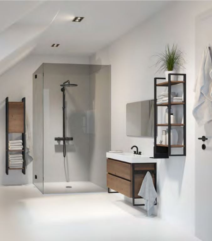 Готовое решение YouK #3 идеально для ванной комнаты Kessebohmer