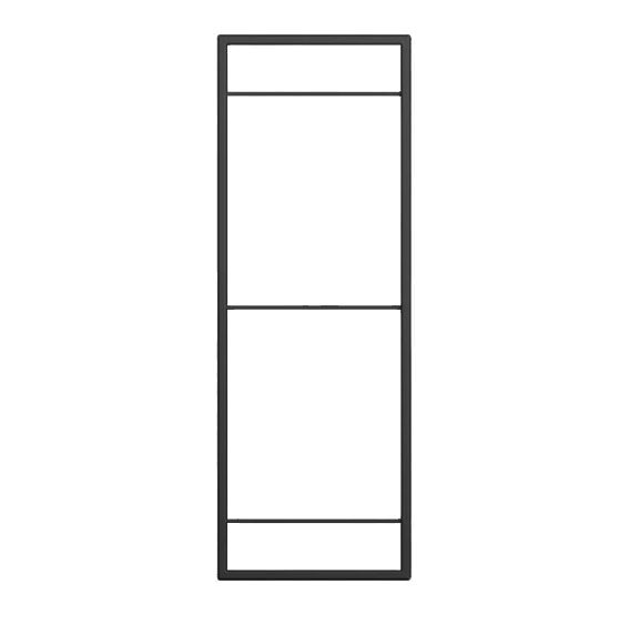 Рама из стального профиля для стеллажных систем 30x320x905 мм, Юкей, цвет ЧЕРНЫЙ Kessebohmer
