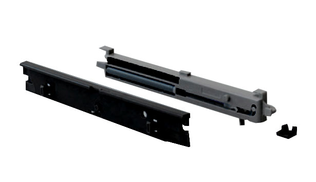 Доводчик на выдвижение 1 шт для ЧВ, Диспенса 90°, цвет АНТРАЦИТ